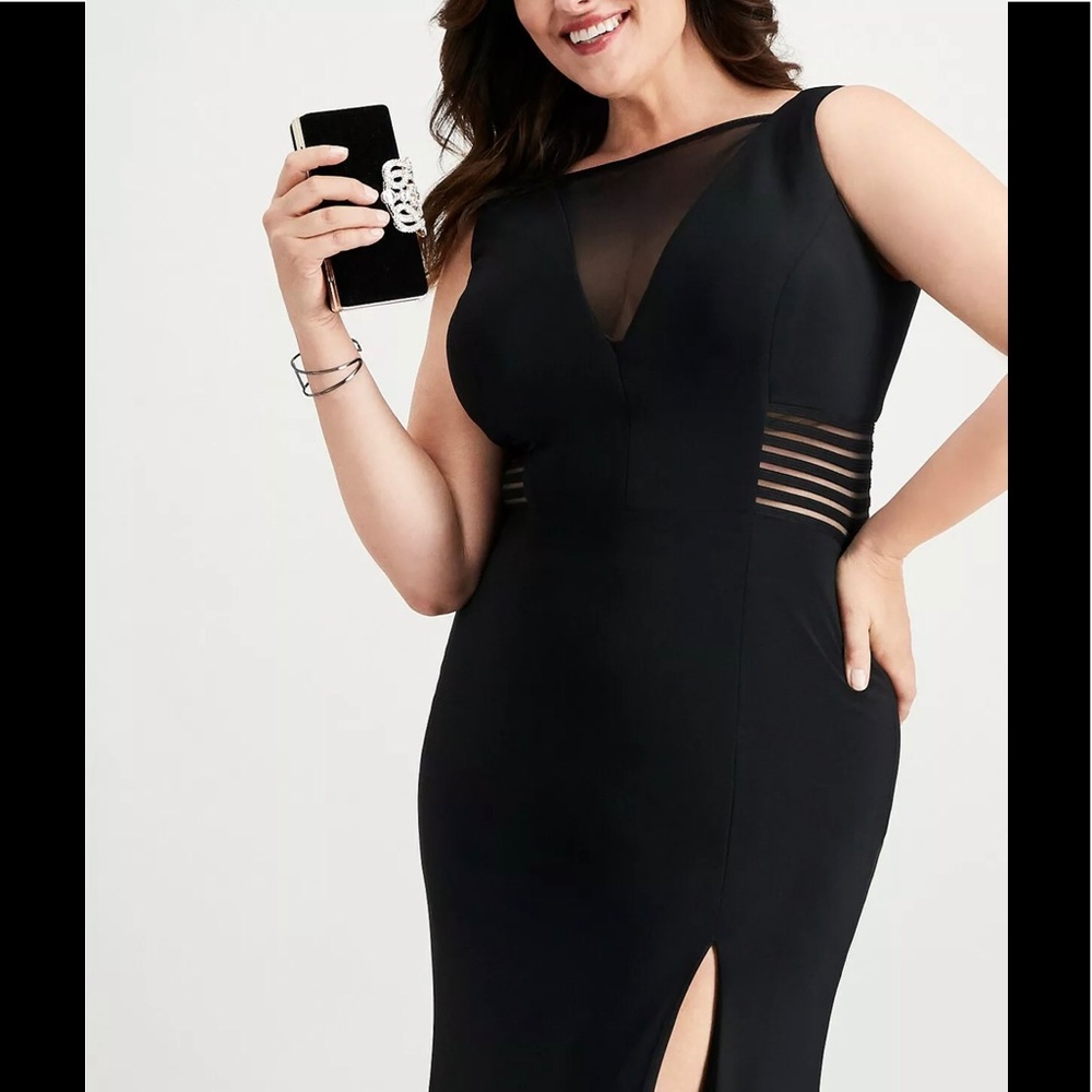 Formal Evening Dress Plus Size 20W Black Tie Event - Picture 2 of 3